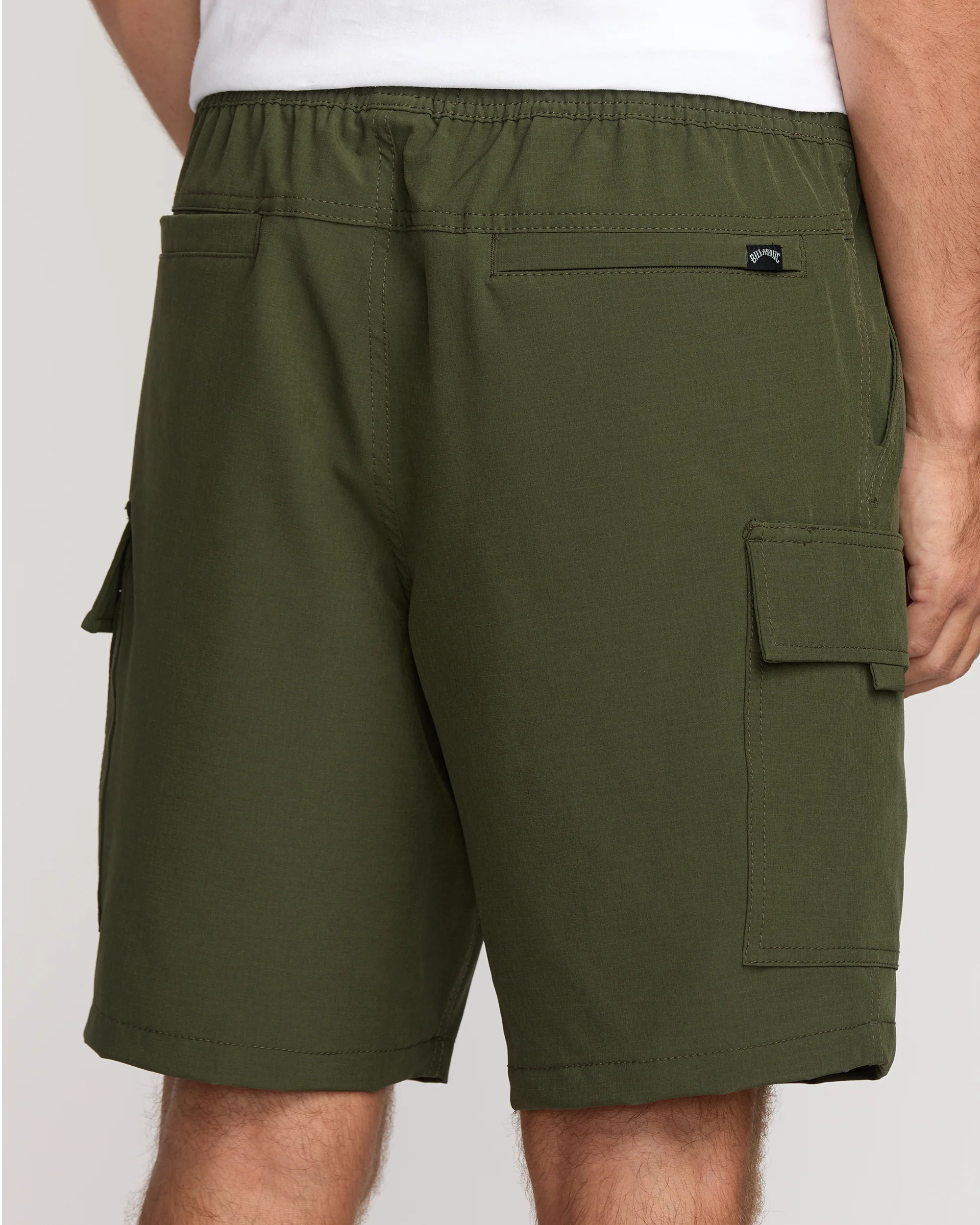 Surftrek Cargo Hybrid Shorts - Dark Military - Image 8
