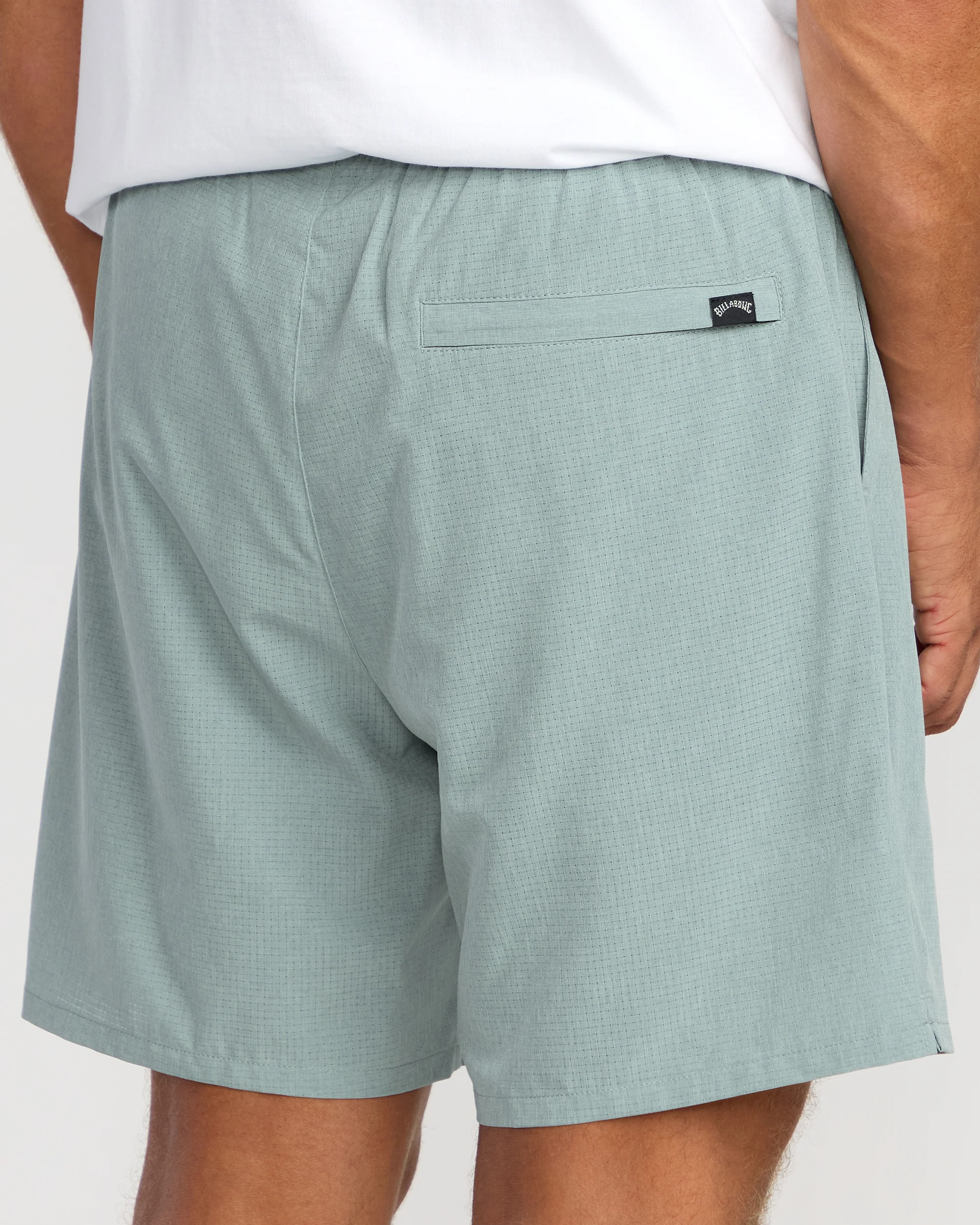 Surftrek Perforated Elastic 17" Hybrid Shorts - Sea Blue - Image 5