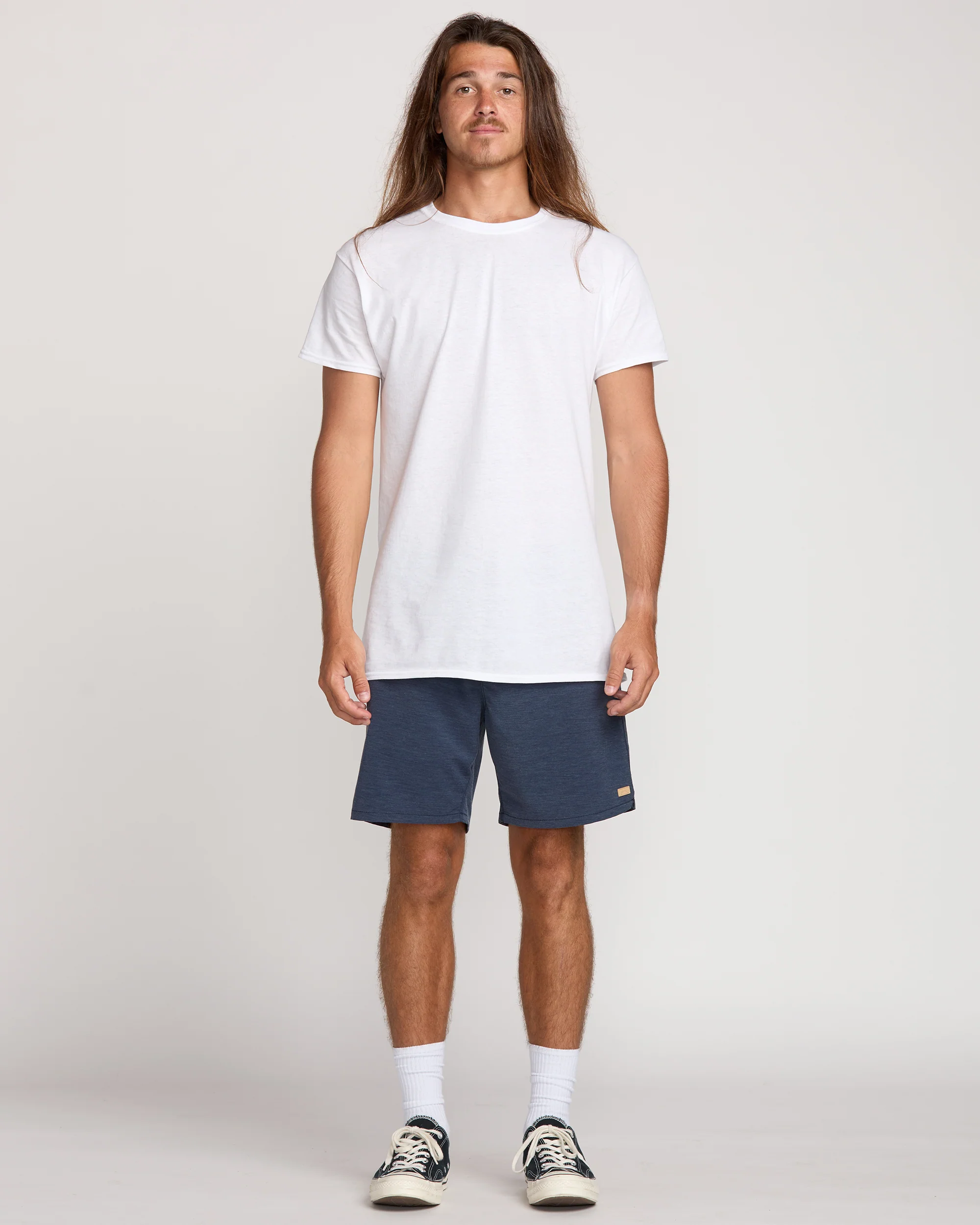 Surftrek Transit Elastic 17" Hybrid Shorts - Navy - Image 5