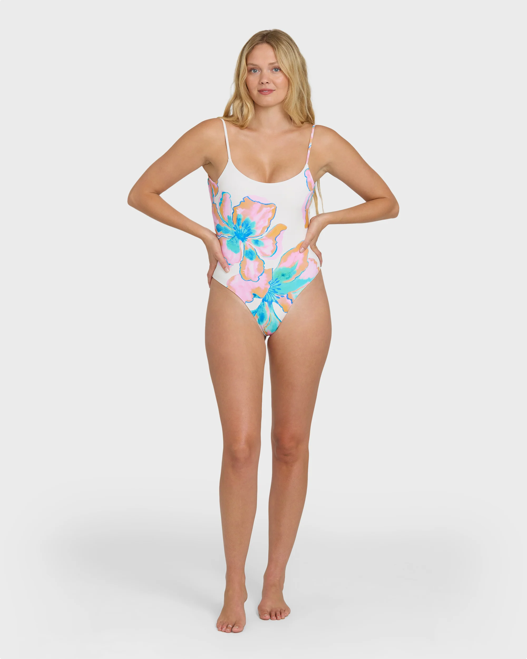 Sweet Escape Sloane One Piece Swimsuit - Salt Crystal - Image 4
