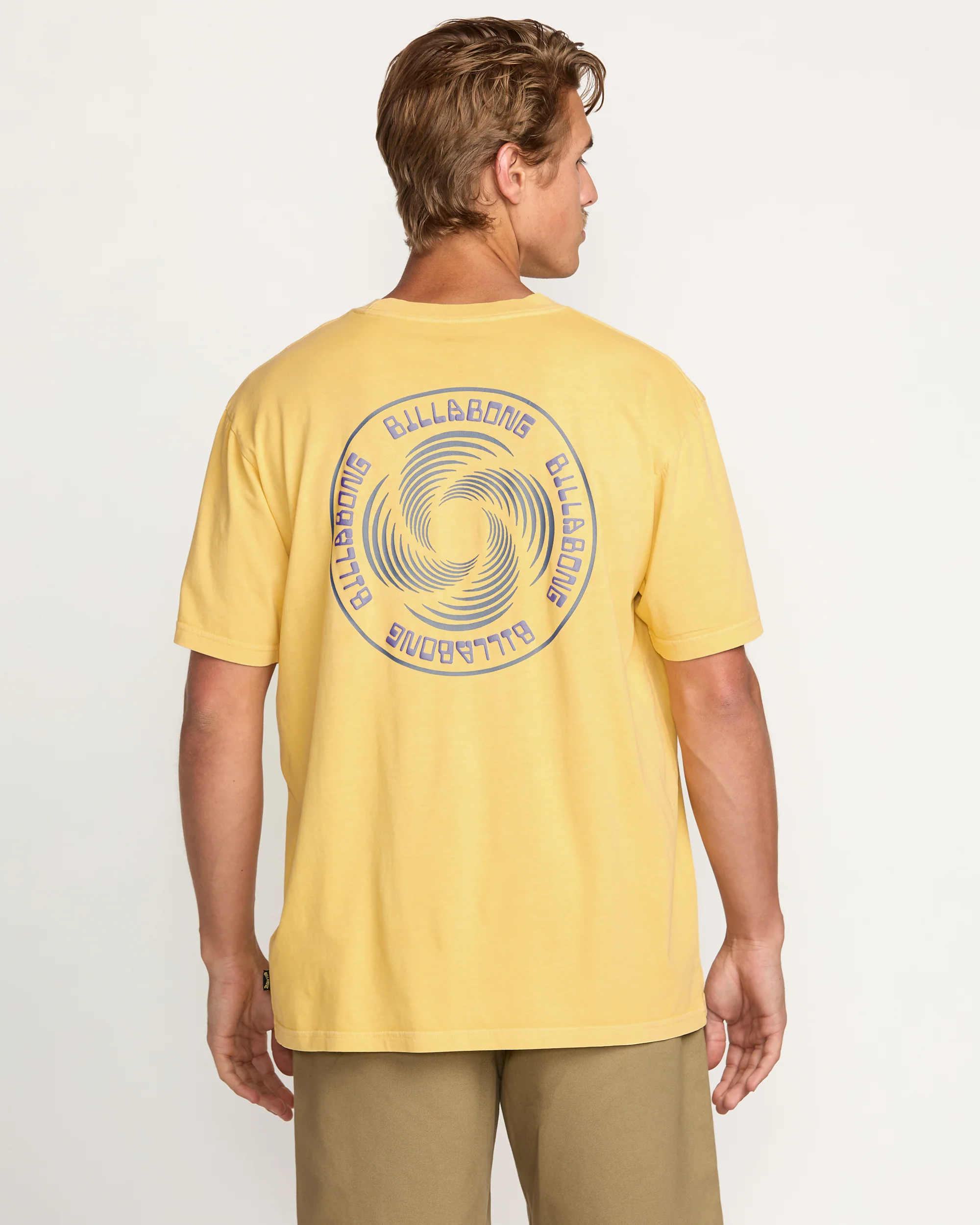 Swivel Premium Wave Wash Tee - Lemon - Image 2