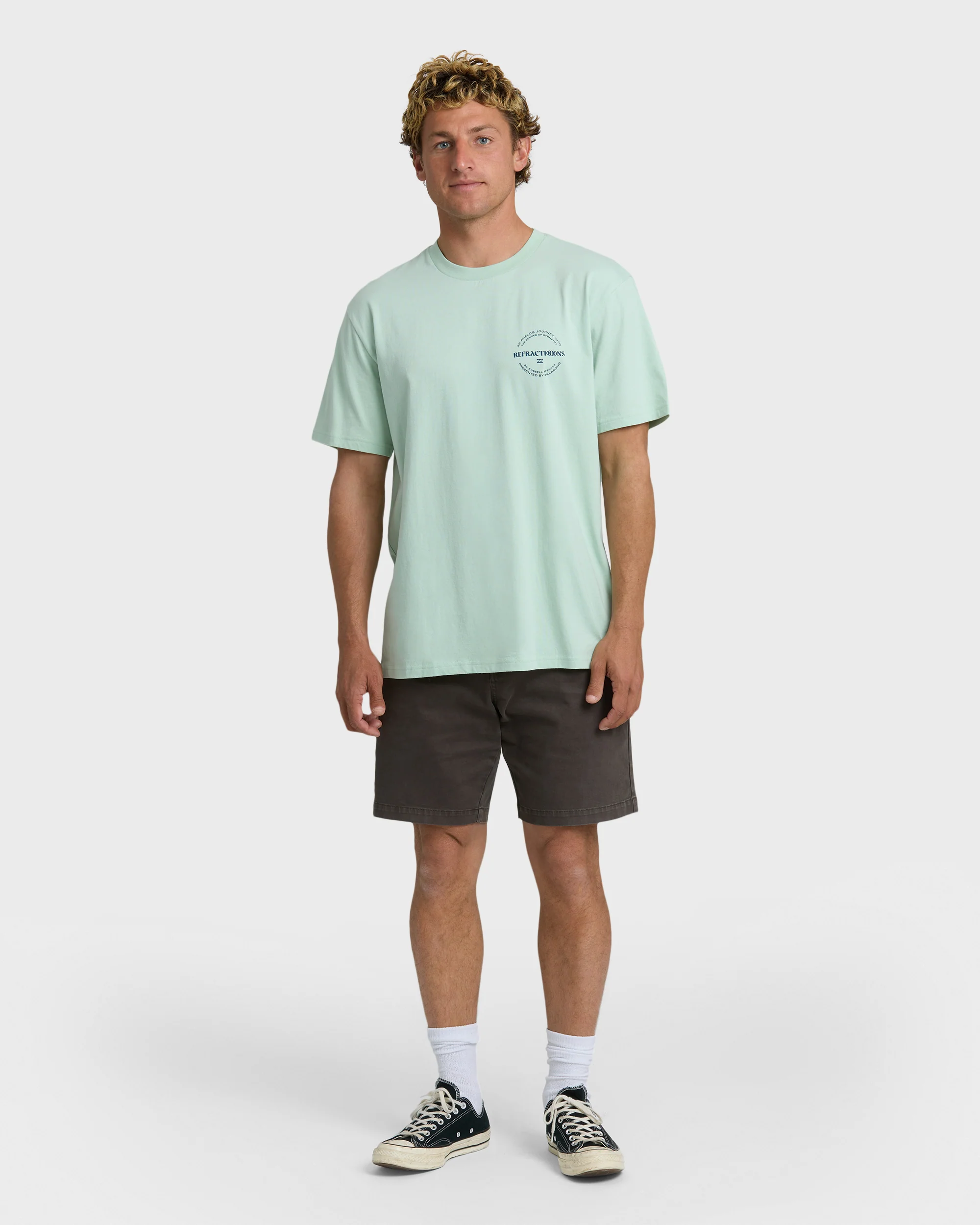 Symmetry Premium Short Sleeve T-Shirt - Vintage Green - Image 4