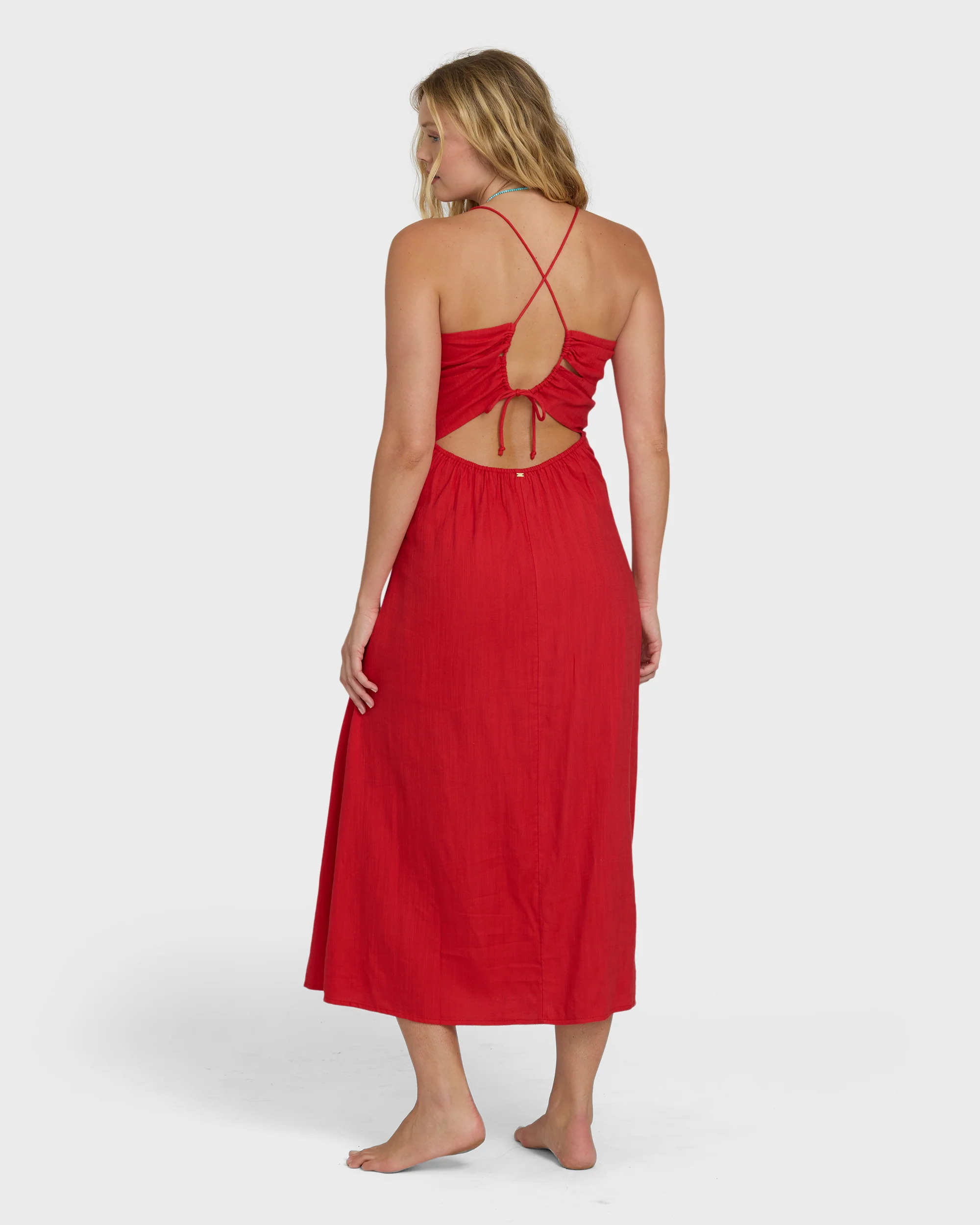 Take It Back Maxi Dress - Fiesta Red - Image 2
