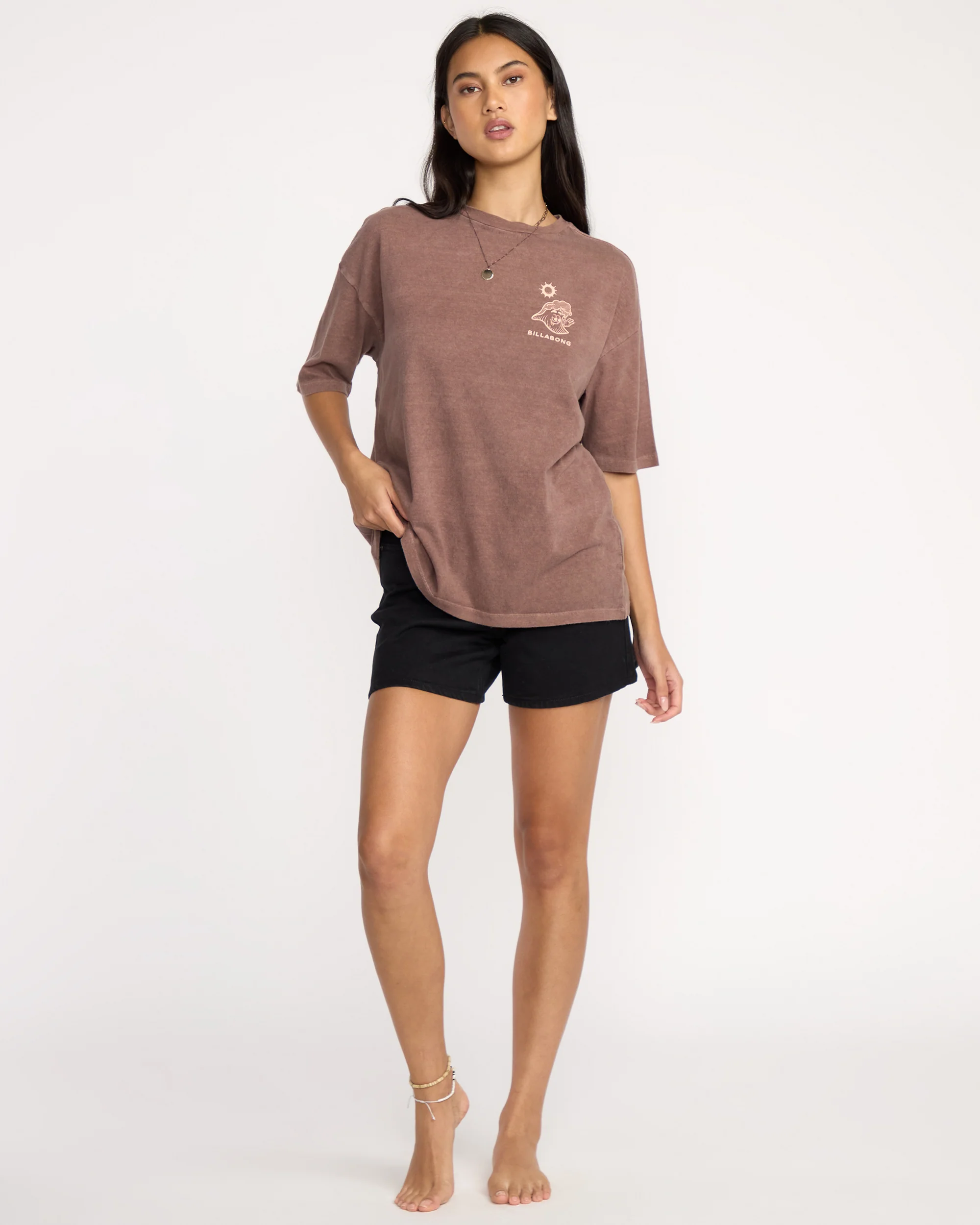 The Great Waves T-Shirt - Espresso - Image 3