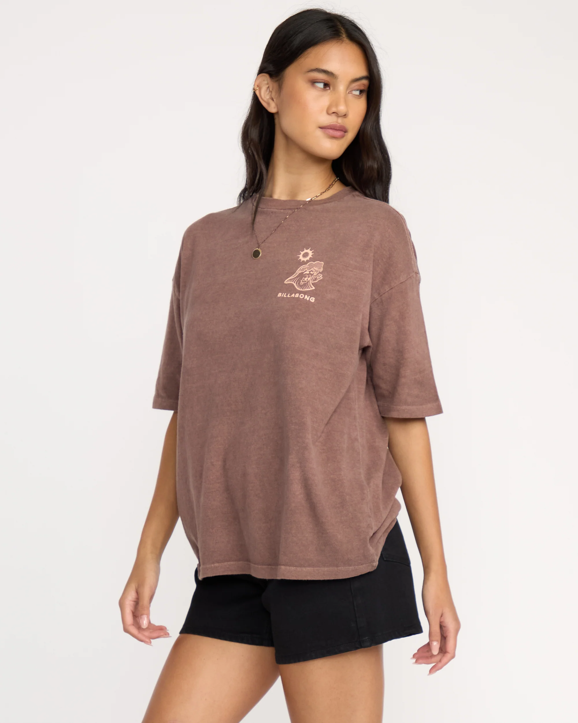 The Great Waves T-Shirt - Espresso - Image 4