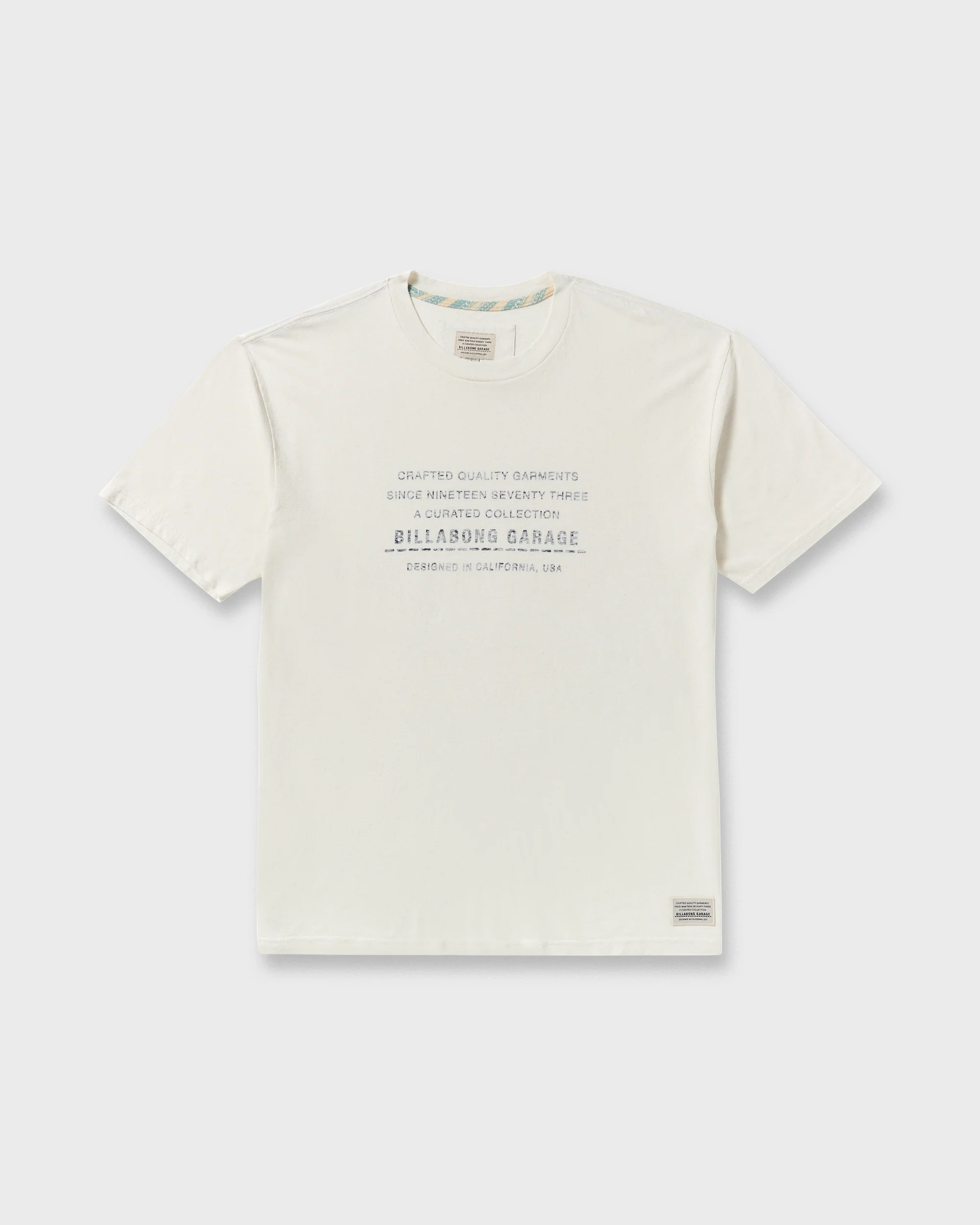 The Label Garage Regular Short Sleeve T-Shirt - Off White - Image 7