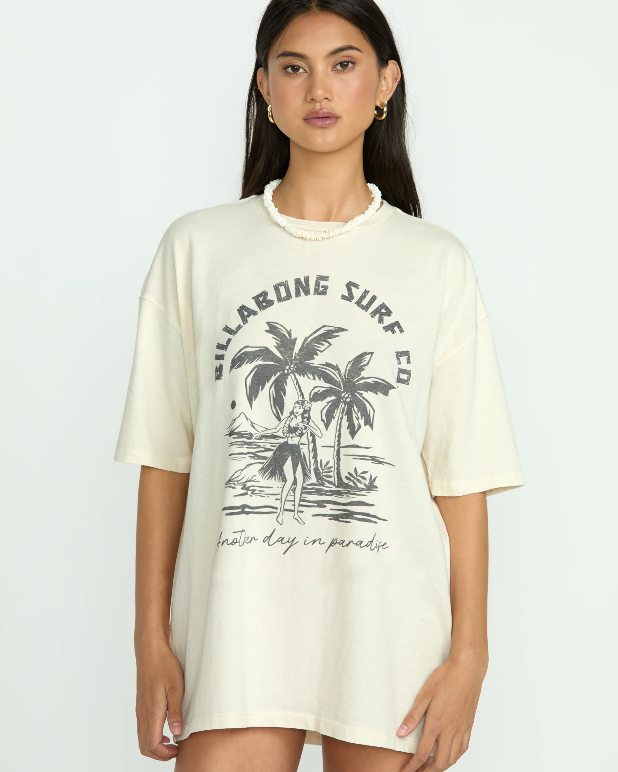 This Is Tropical Tee - Whitecap - Image 5