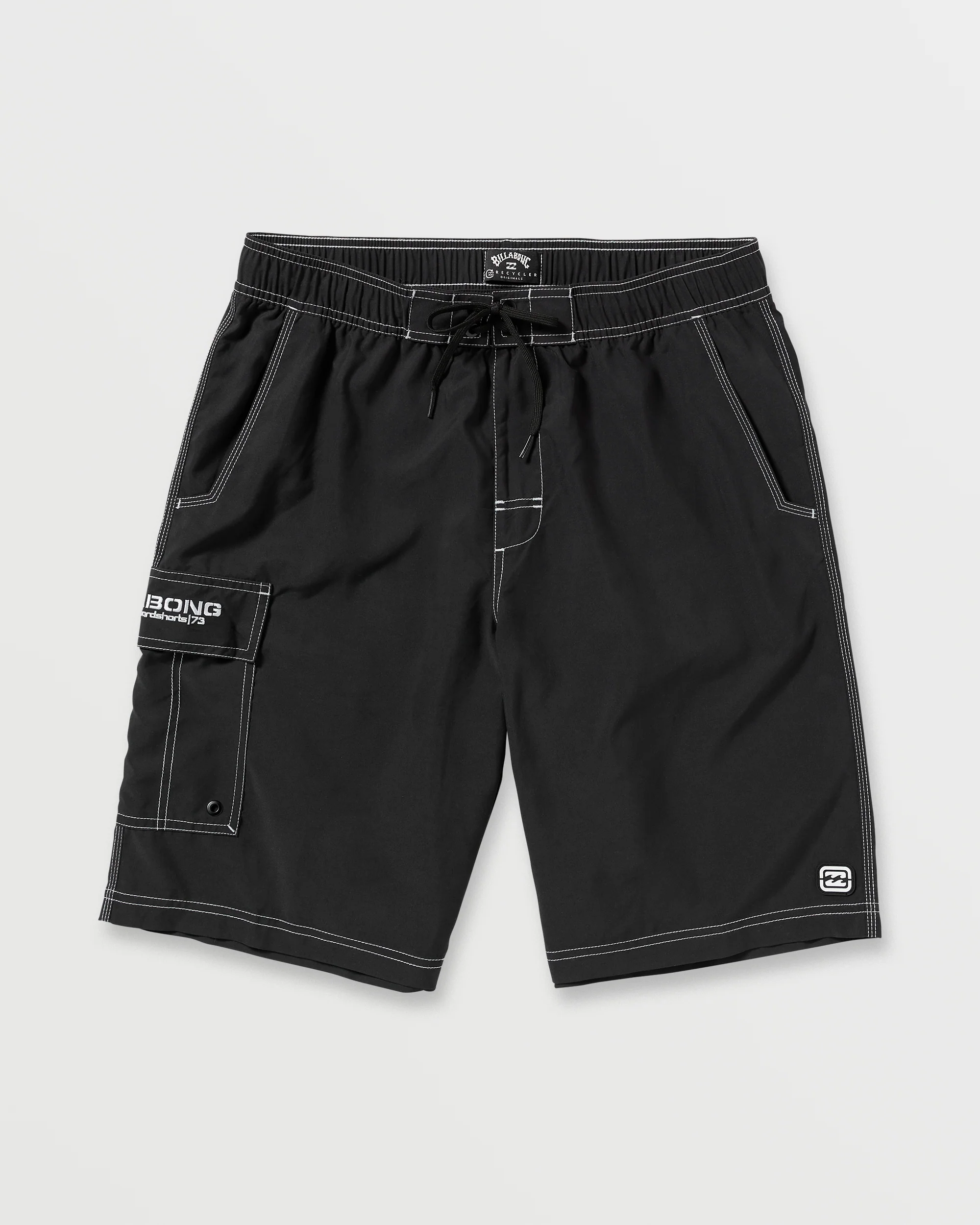 Throw On Laybacks 21" Trunks - Black - Image 4