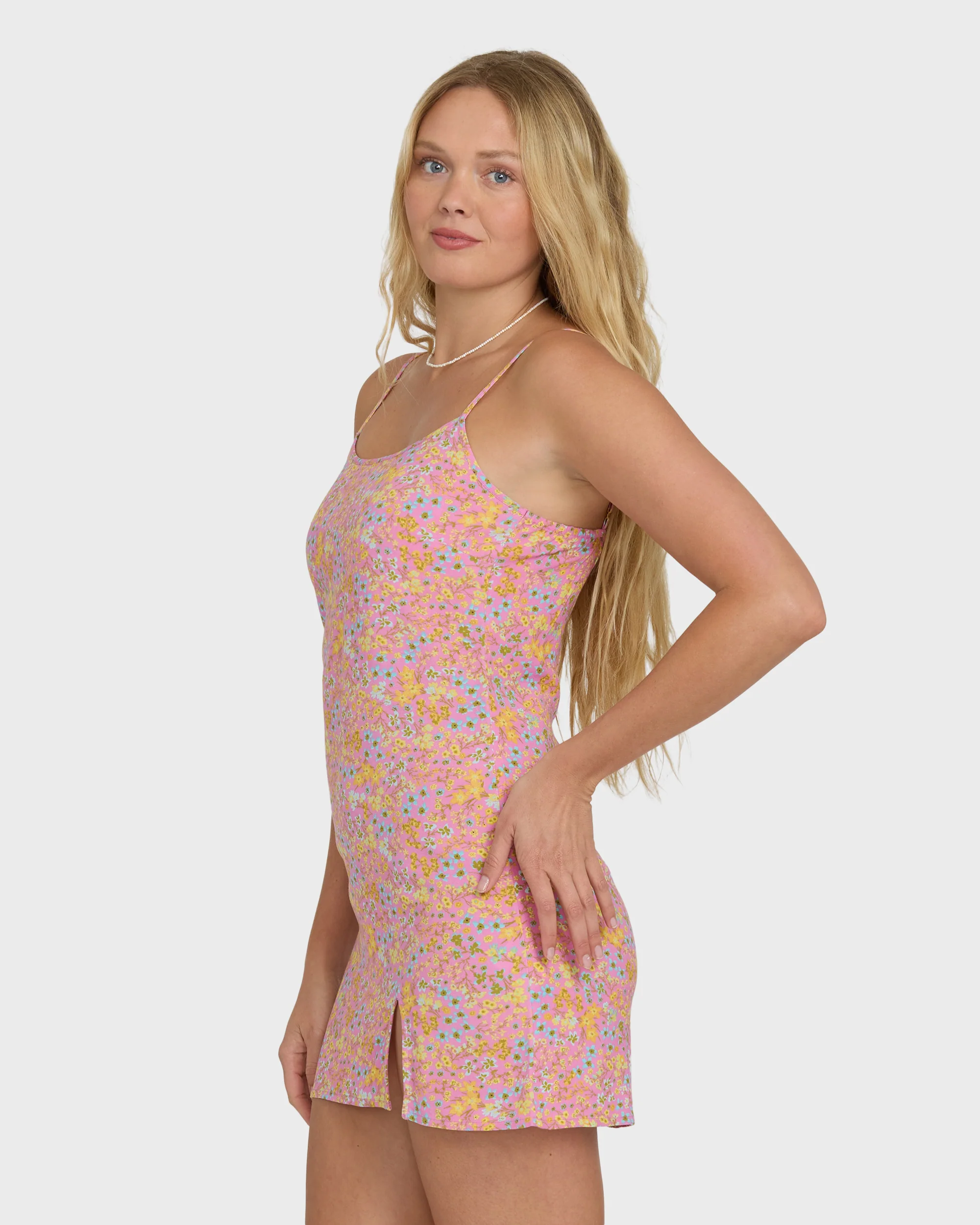 Tidal Crush Mini Dress - Party Pink - Image 3