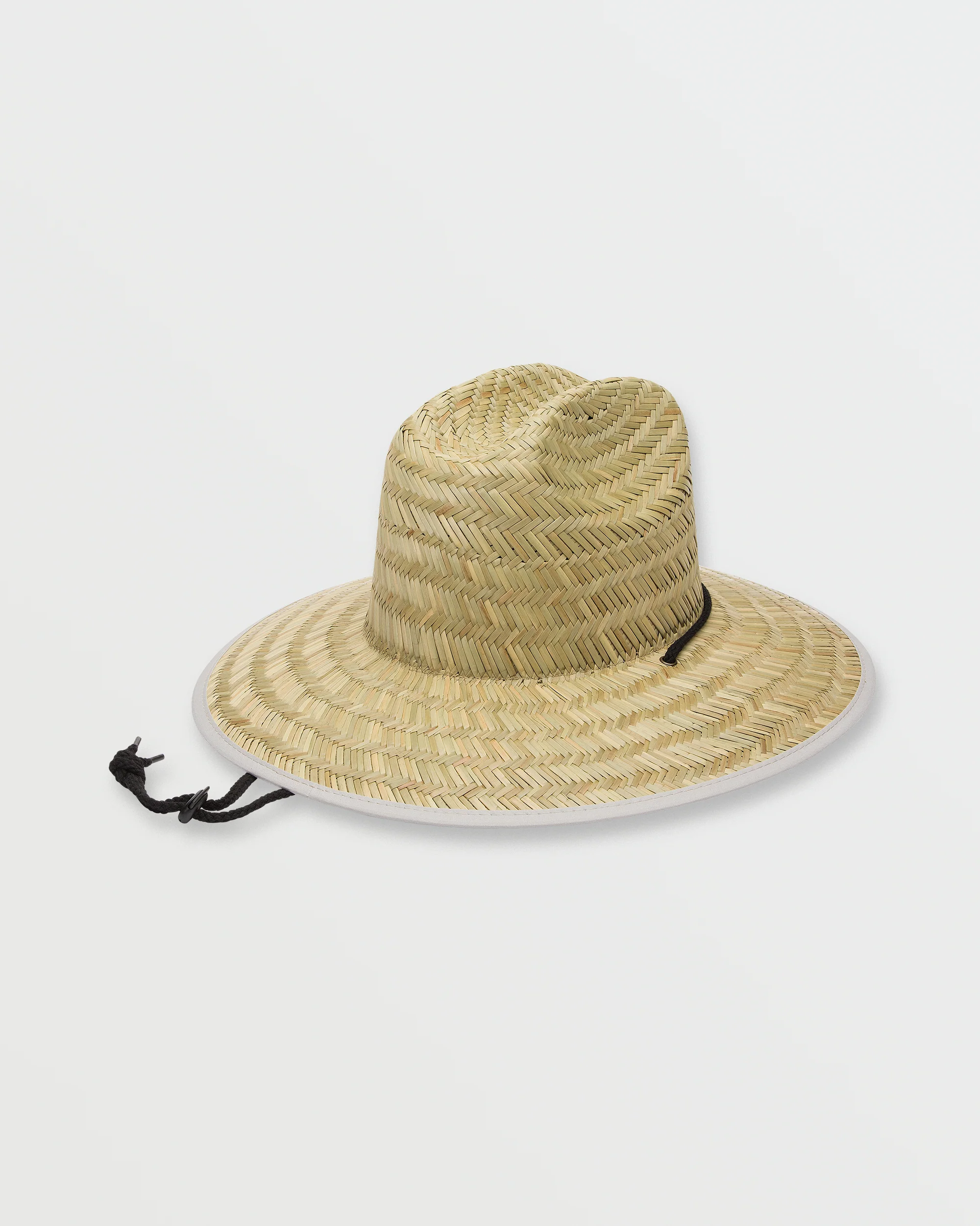 Tides Print Straw Hat - Deep Blue - Image 2