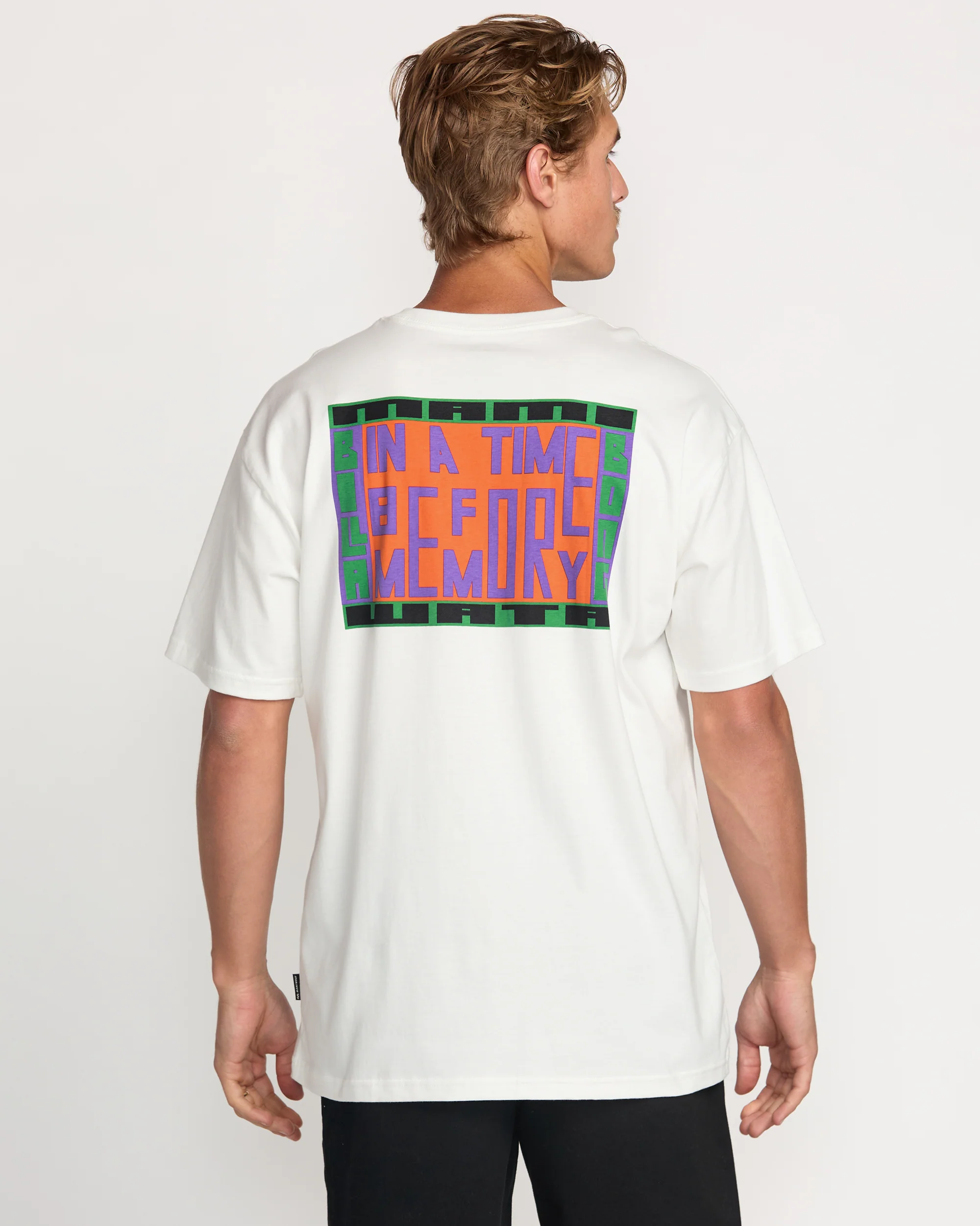 Billabong x Mami Wata Time Before Memory Regular Tee - Off White - Image 4