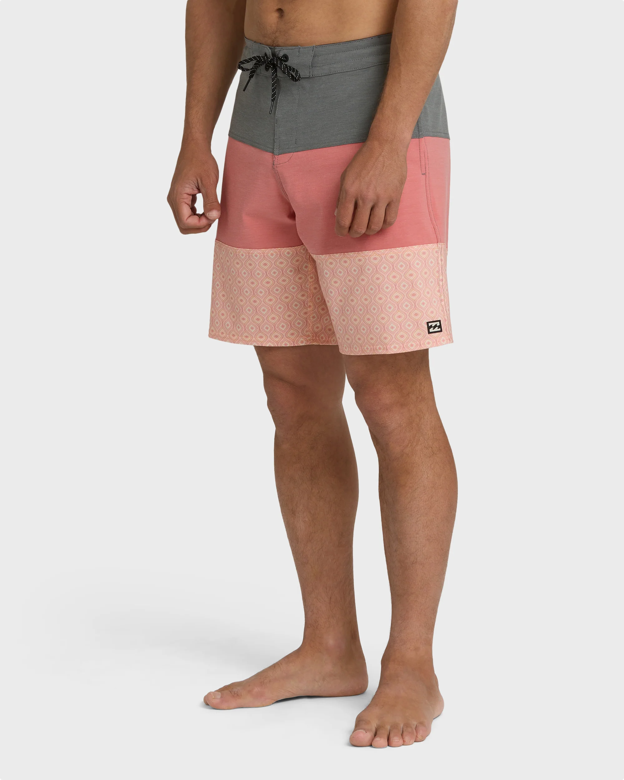 Tribong Lo Tide 19" Boardshorts - Ash Rose Multi - Ash Rose - Image 3