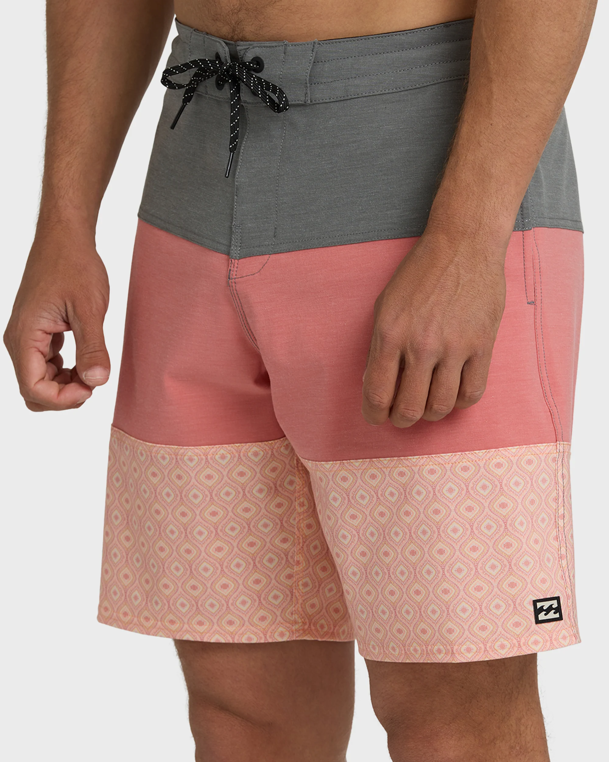 Tribong Lo Tide 19" Boardshorts - Ash Rose Multi - Ash Rose - Image 5