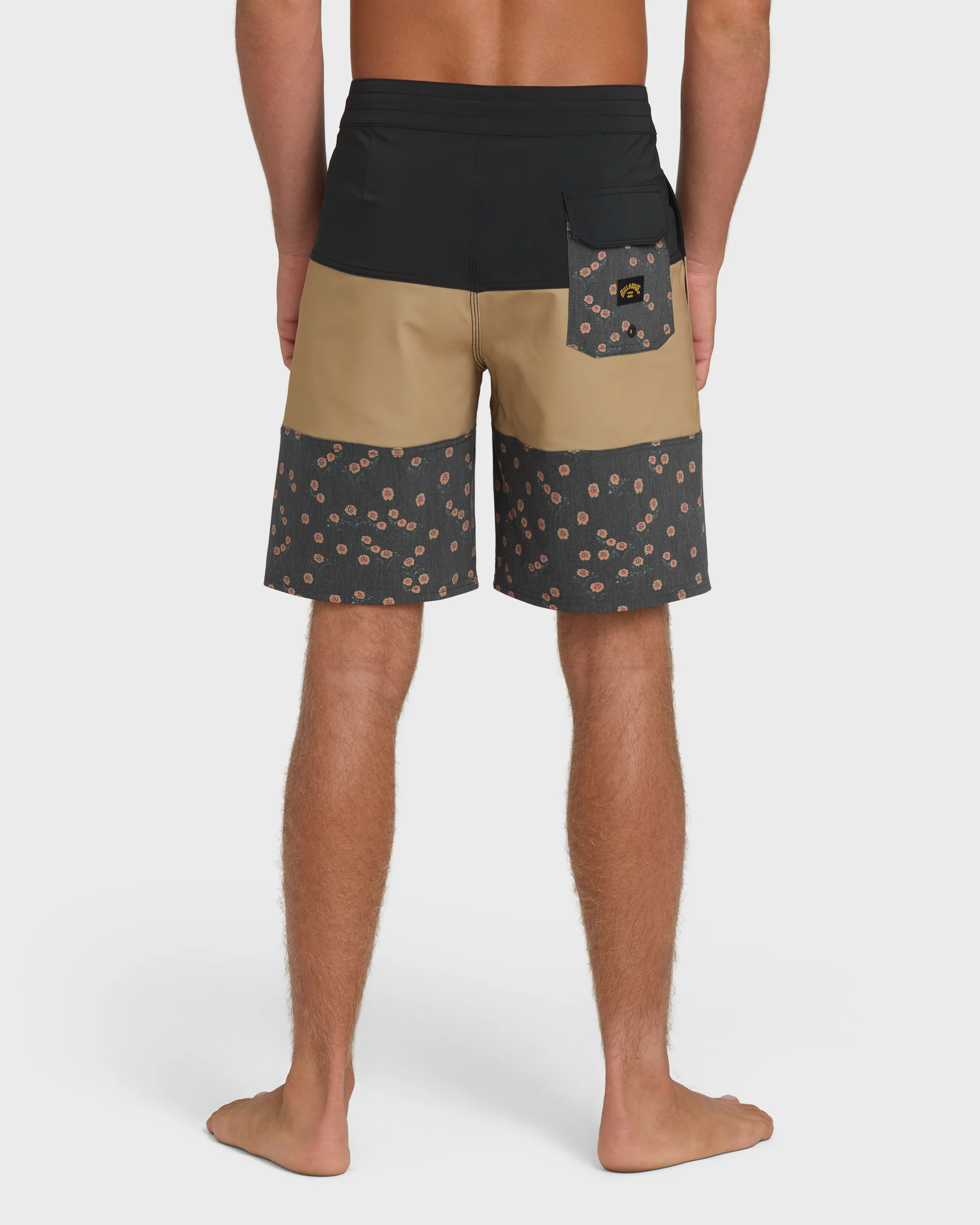 Tribong Lo Tide 18" Boardshorts - Khaki - Image 2