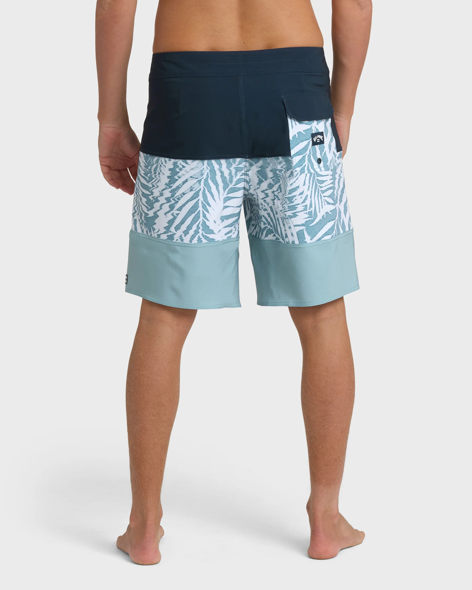 Tribong Pro 19" Boardshorts - Blue Fog Multi - Blue Fog - Image 2