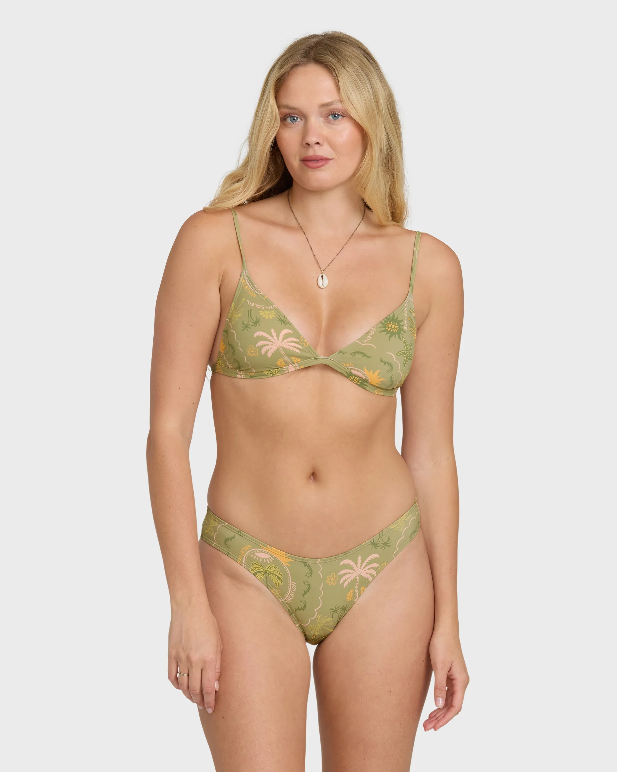 Vaca Soleil Bondi Medium Bikini Bottom - Cedar - Image 2