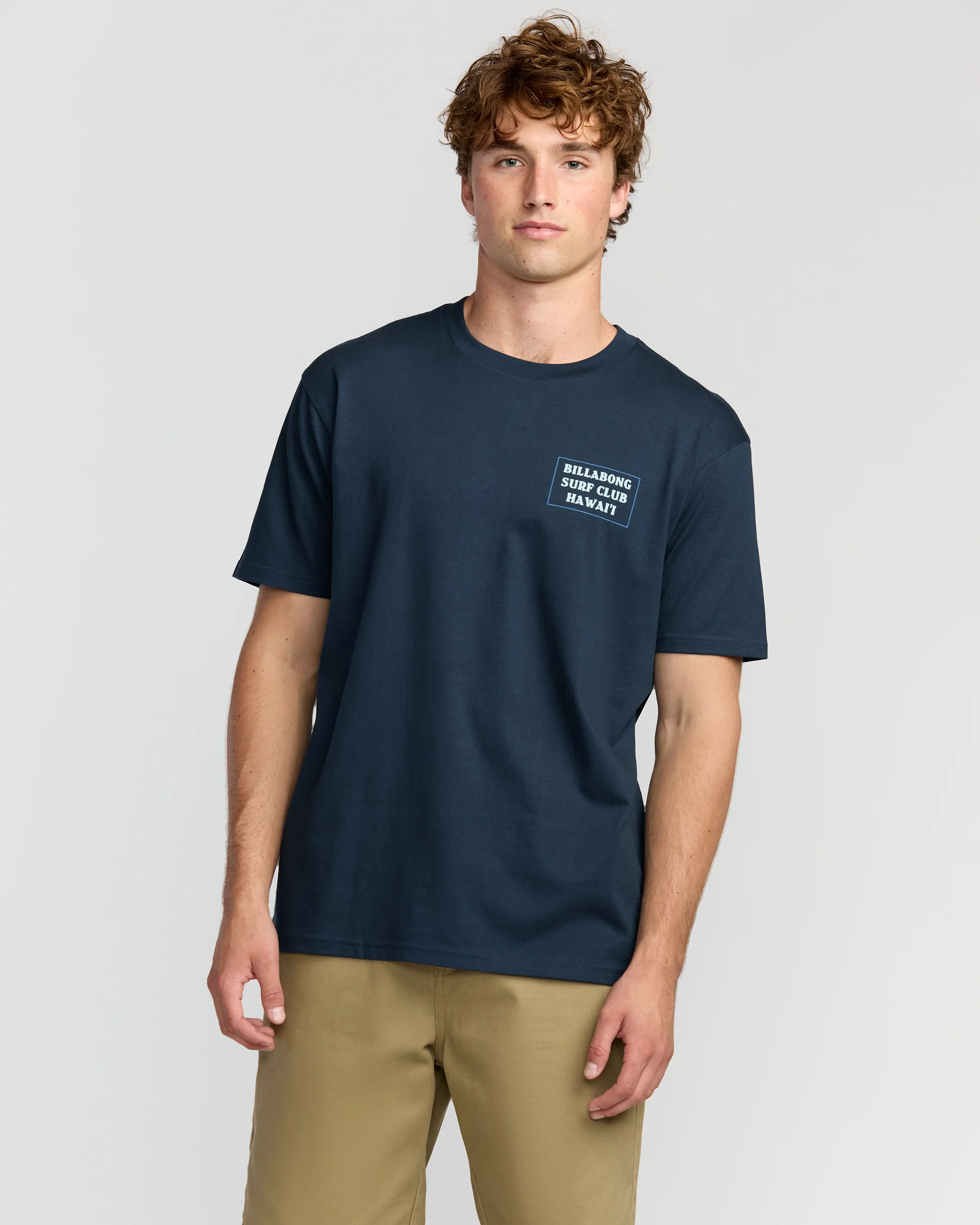 Wave Hi Premium Short Sleeve T-Shirt - Navy - Image 2