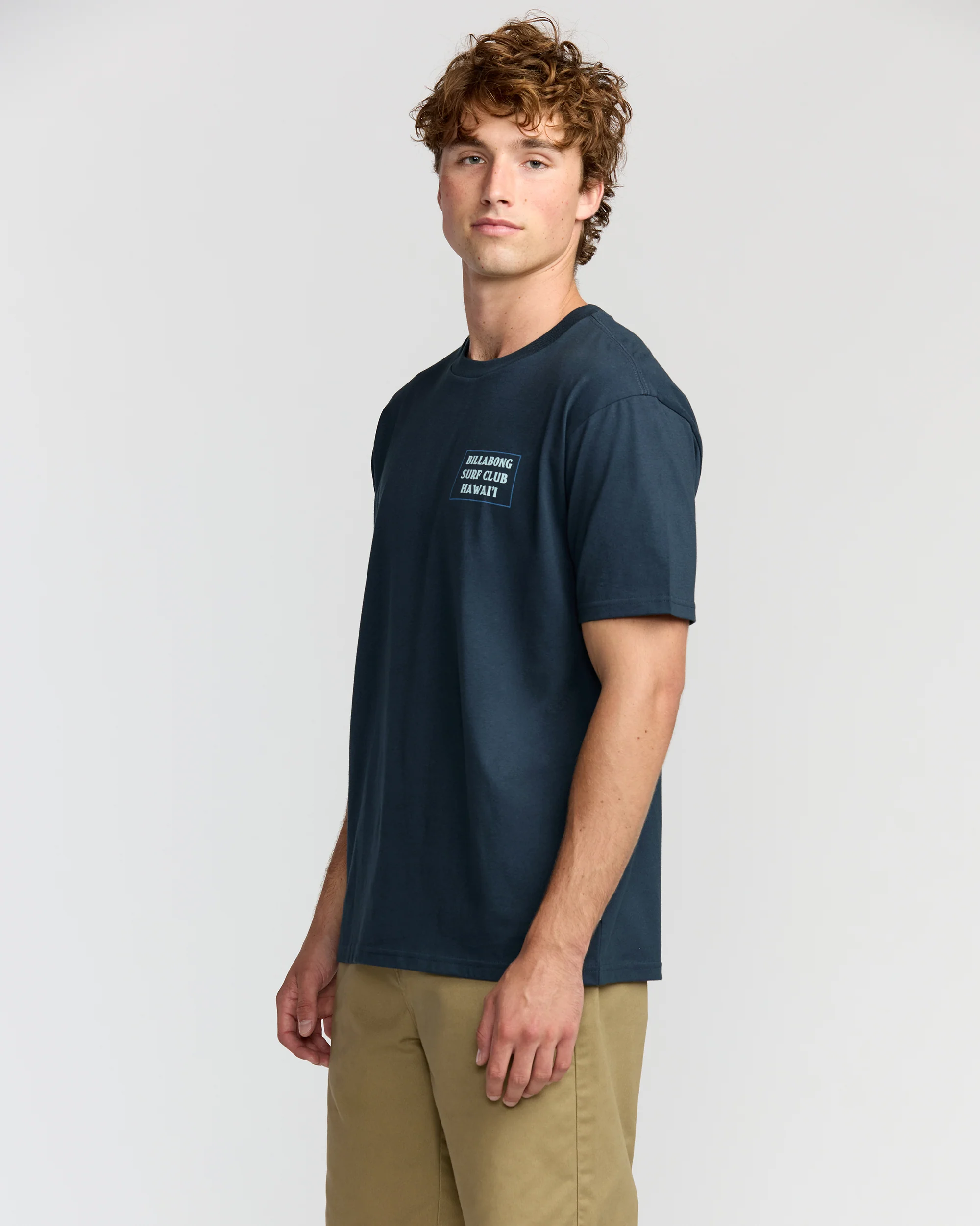 Wave Hi Premium Short Sleeve T-Shirt - Navy - Image 4