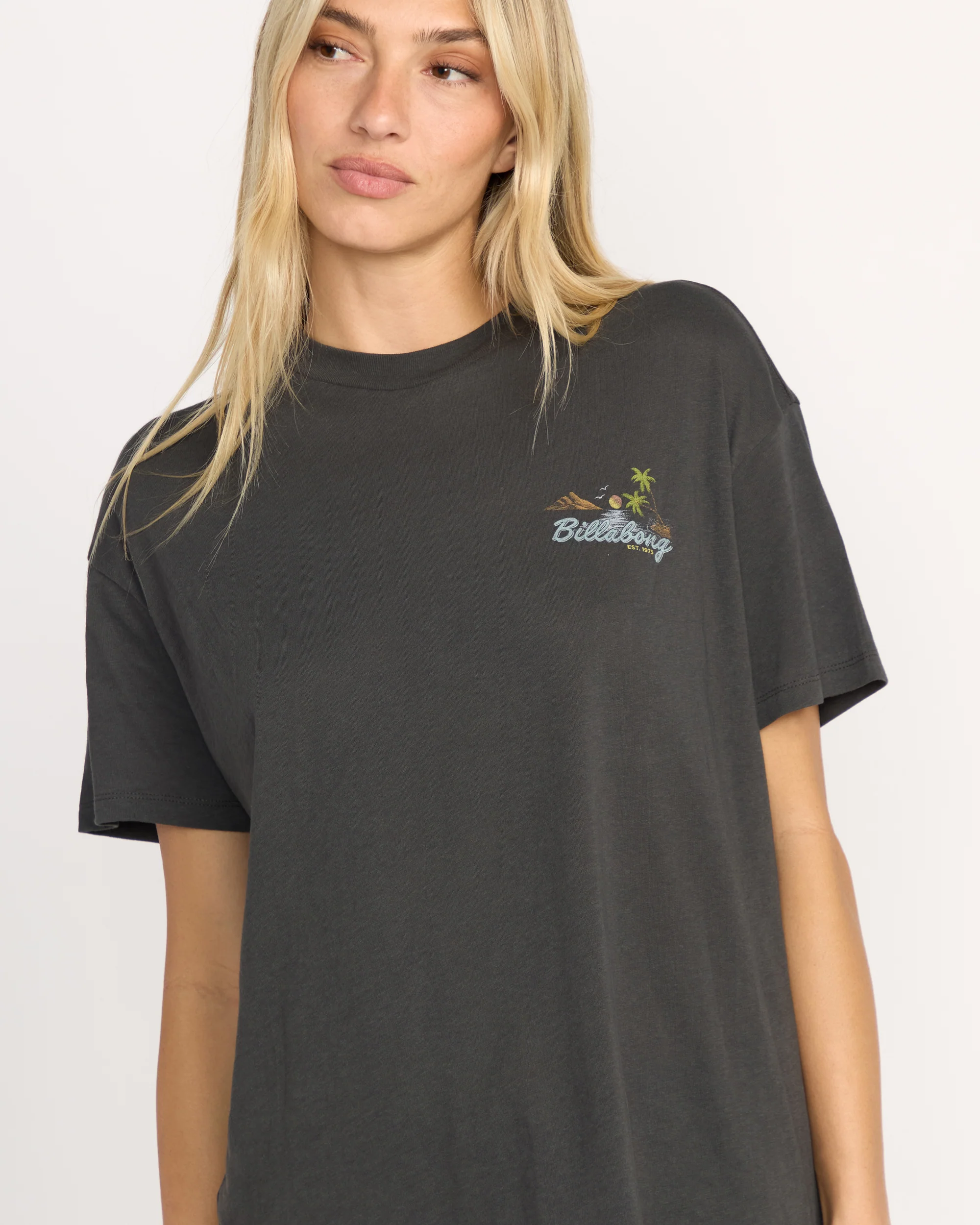 What A Vibe Tee - Off Black - Image 3