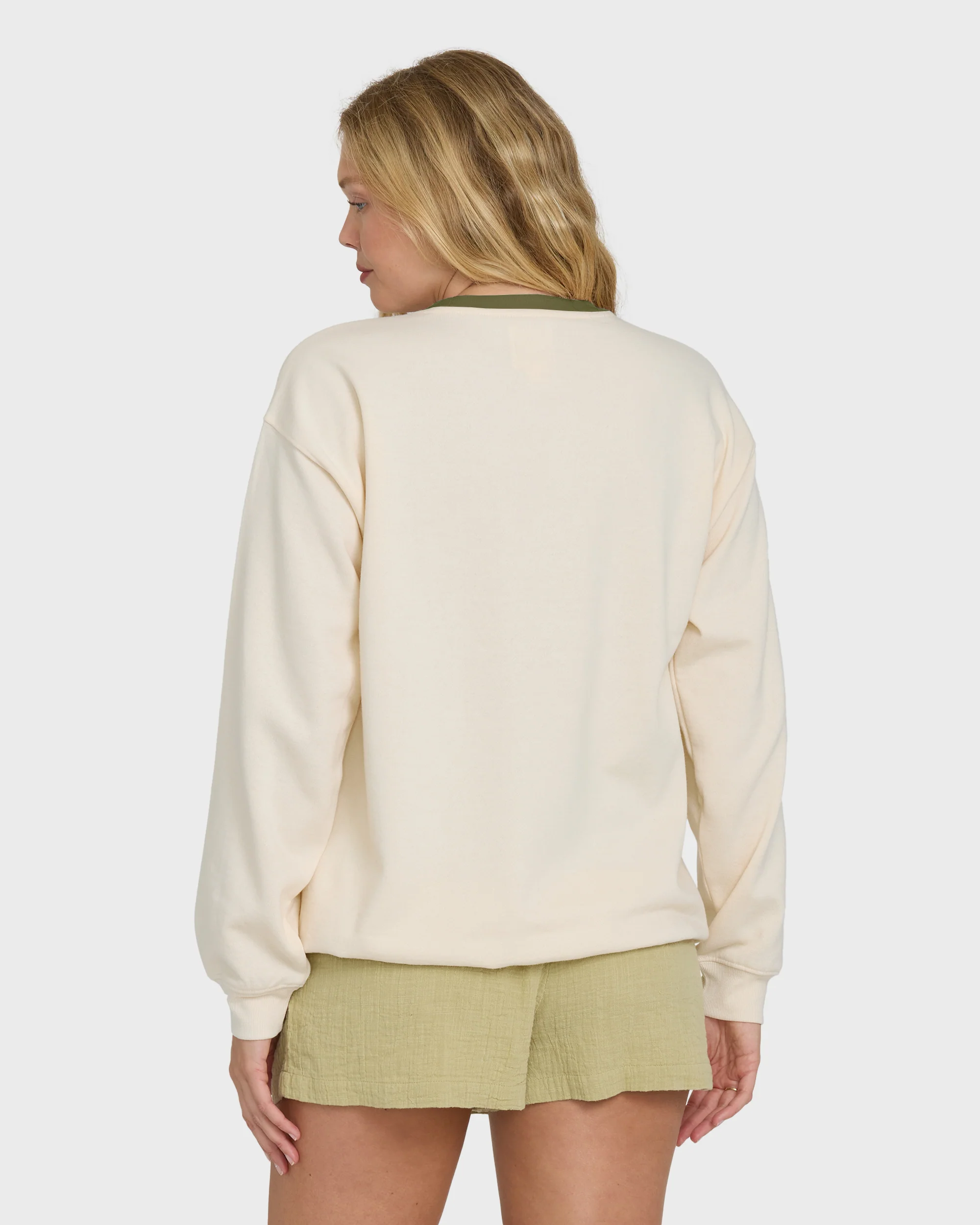 Freshest Things Crewneck Sweatshirt - White Cap - Image 2