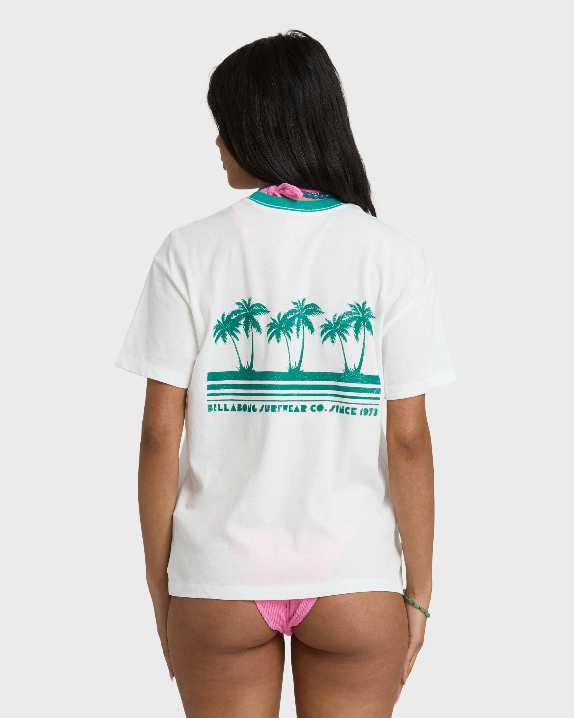 My Beach Club Short Sleeve T-Shirt - Salt Crystal - Image 4