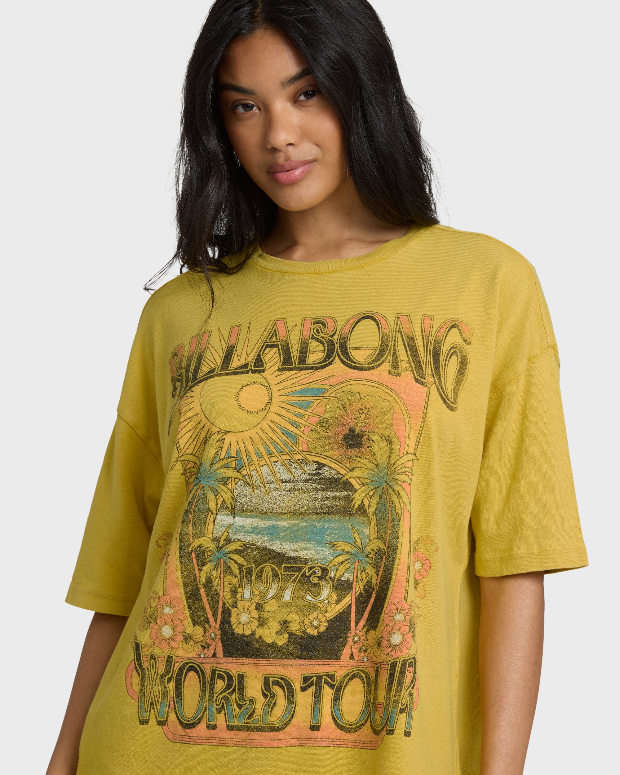 Between Night And Dawn Short Sleeve T-Shirt - Dark Citron - Image 4