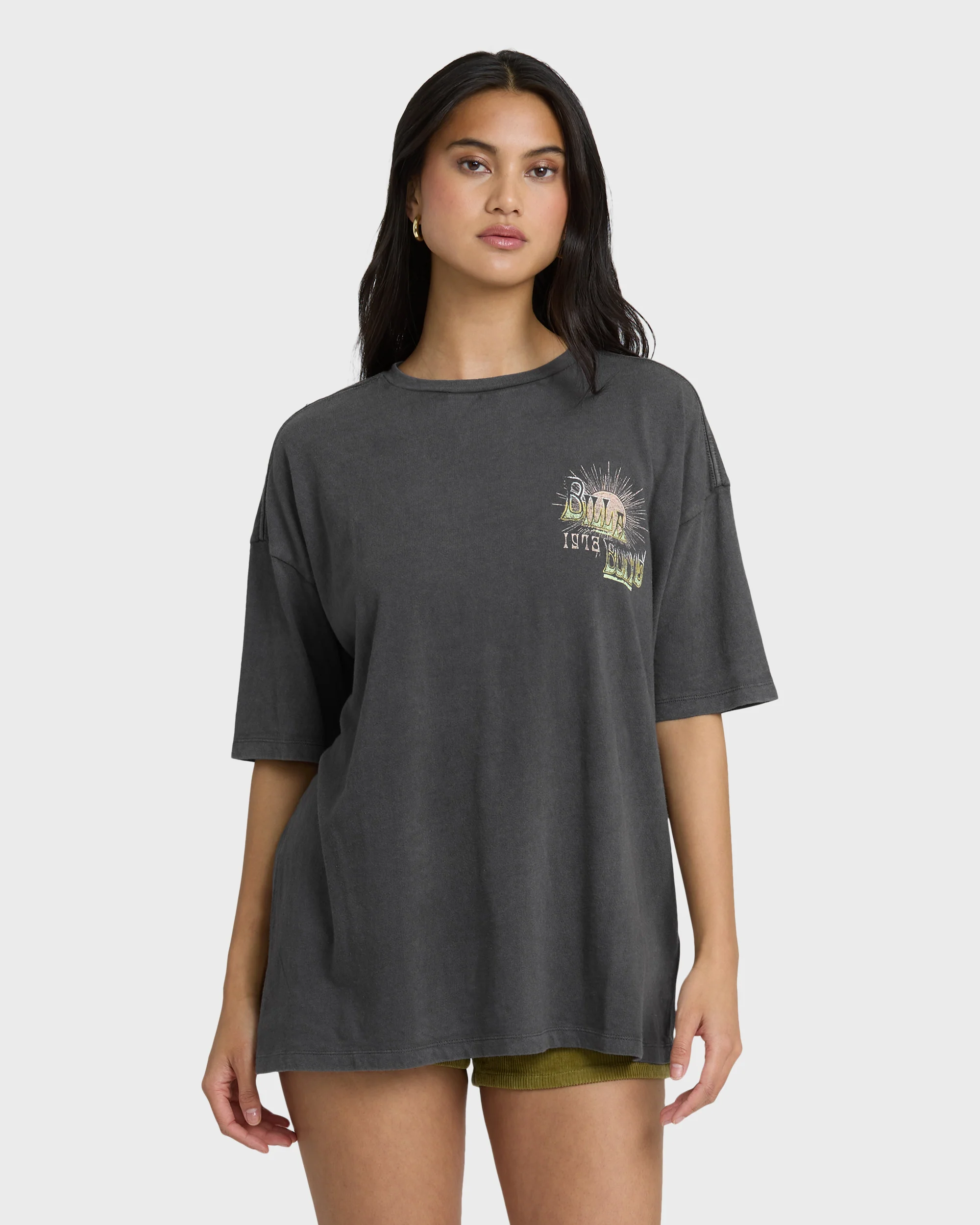 Sun Chasing Short Sleeve T-Shirt - Off Black - Image 2