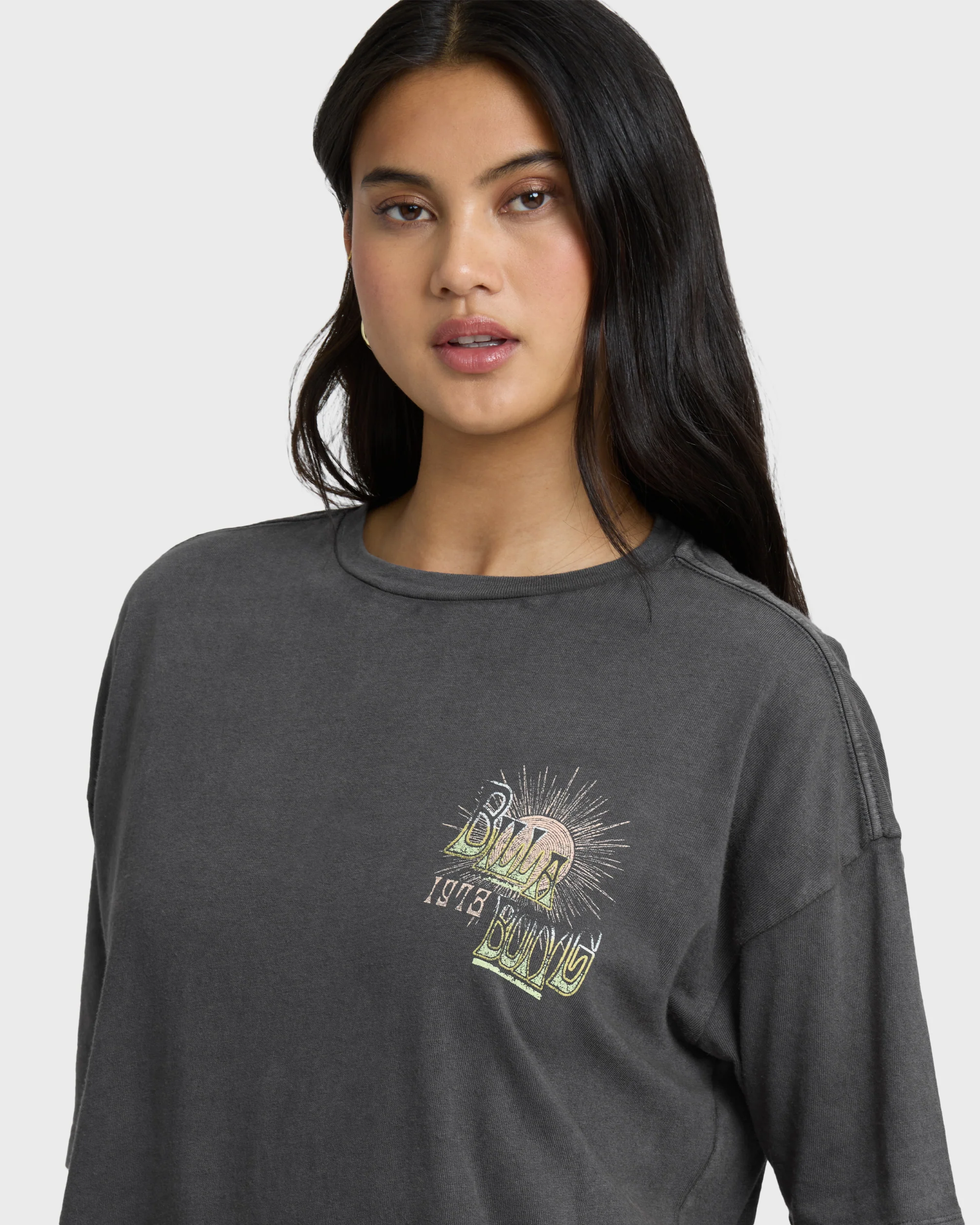 Sun Chasing Short Sleeve T-Shirt - Off Black - Image 4