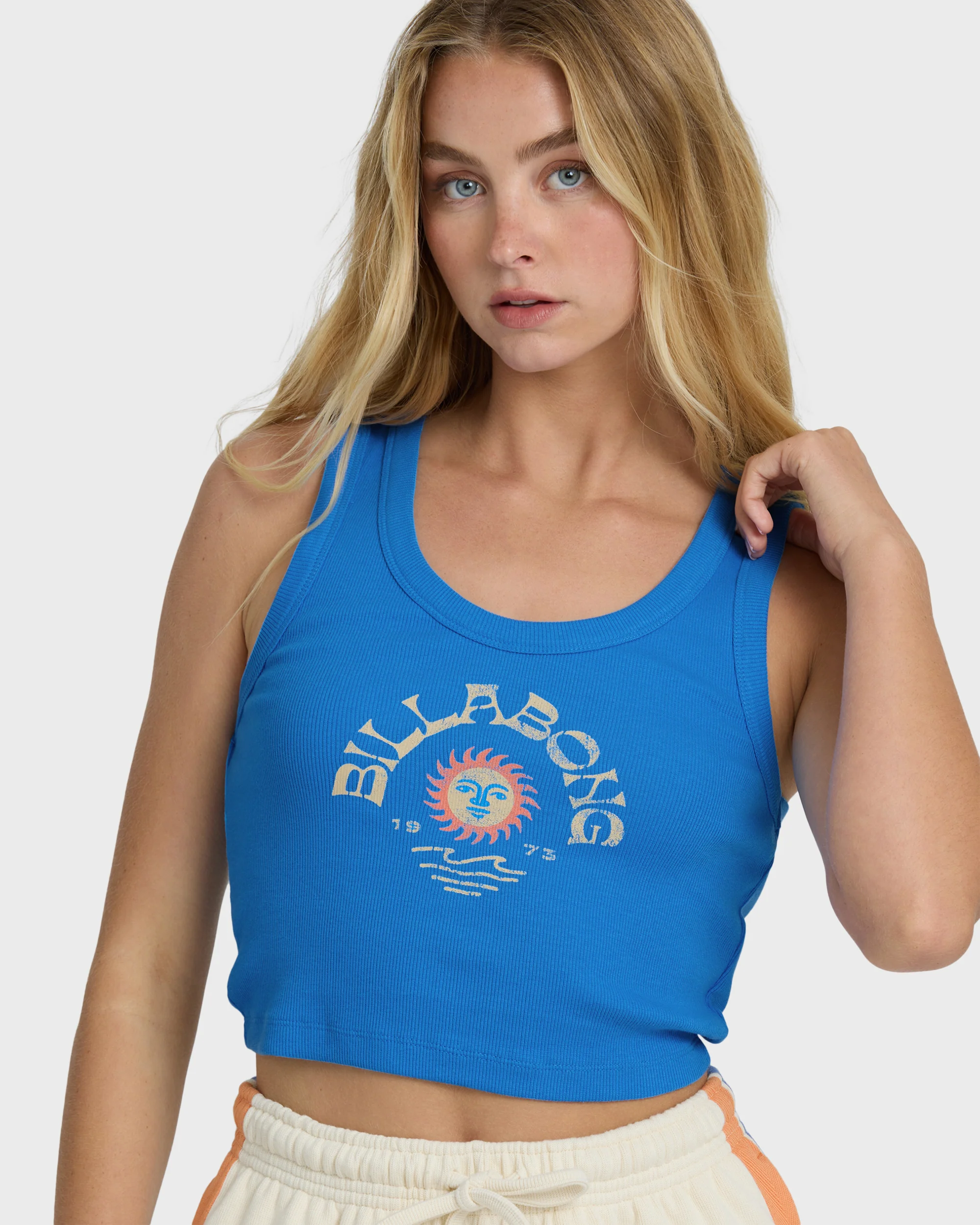 Sunset Horizons Tank - True Blue - Image 5