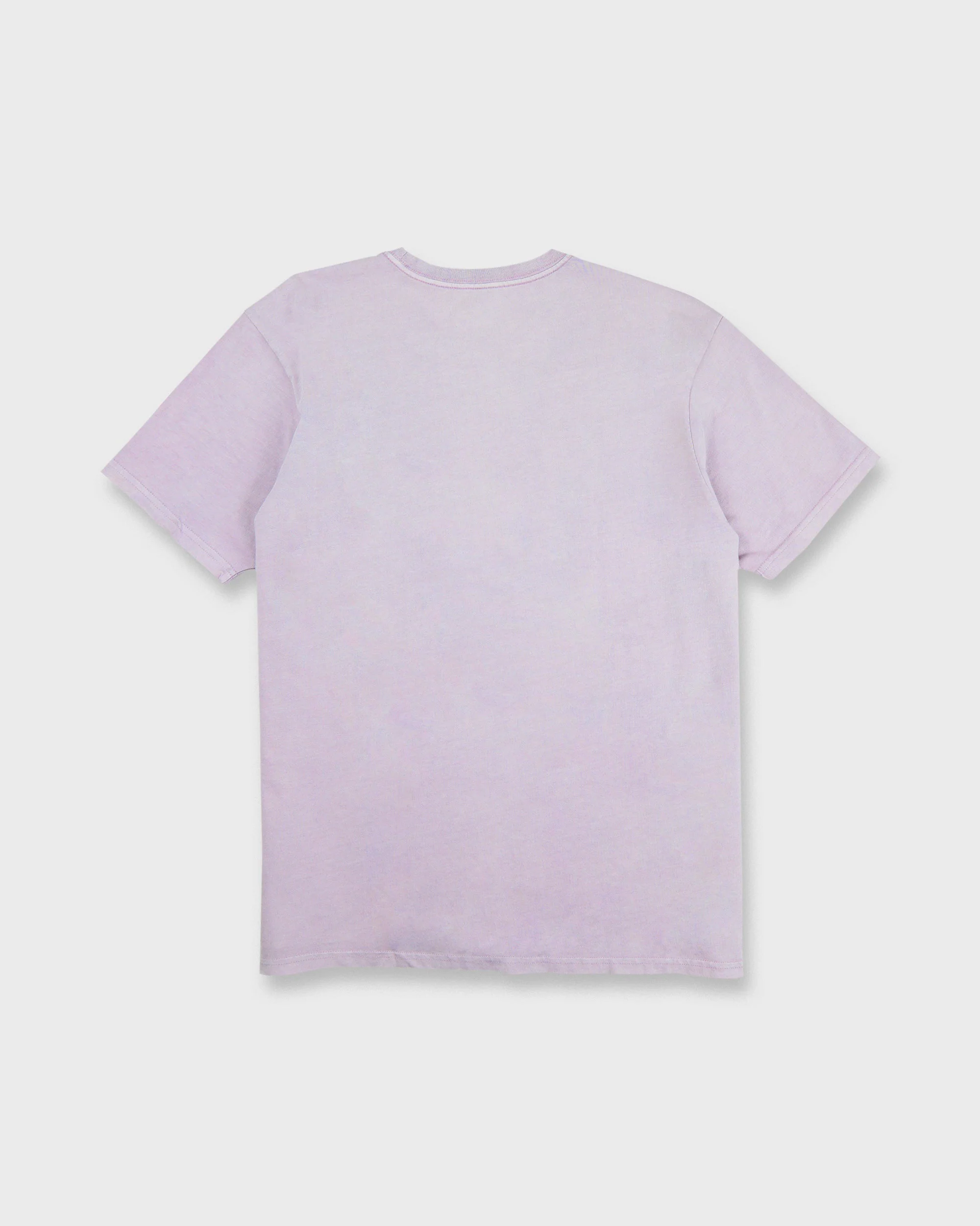 Wyatt Crewneck Short Sleeve T-Shirt - Grey Violet - Image 2